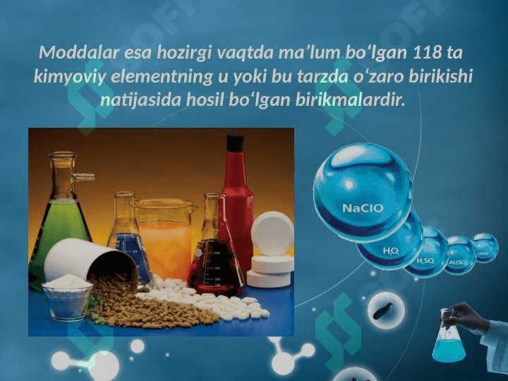 Kimyo fani va uning vazifalari fan sifatida rivojlanish tarixi 5