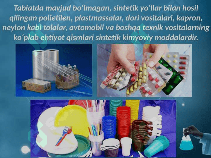 Kimyo fani va uning vazifalari fan sifatida rivojlanish tarixi 6
