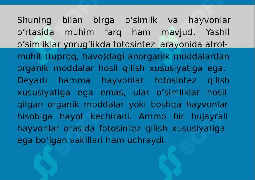 2-Mavzu: Bir hujayralilar kenja olami. Protozoa 6
