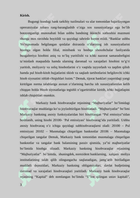 Banklarning nomoddiy aktivlari va ularning buxgalteriya hisobi 3