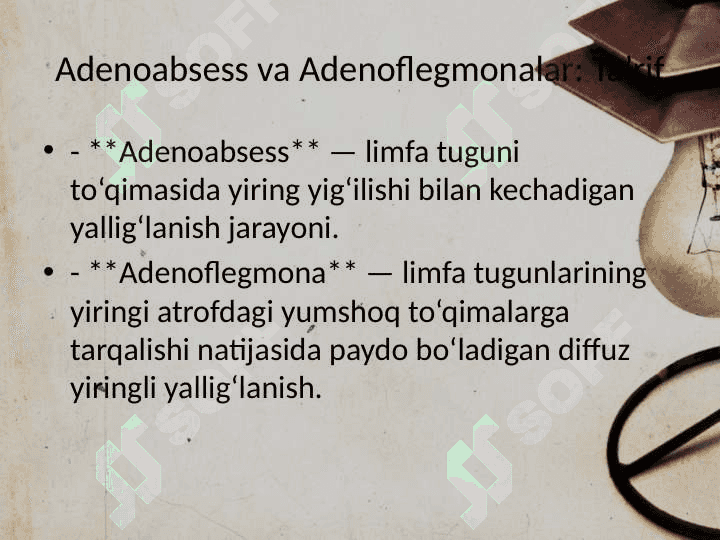 Adenoabsess va Adenoflegmonalar 2