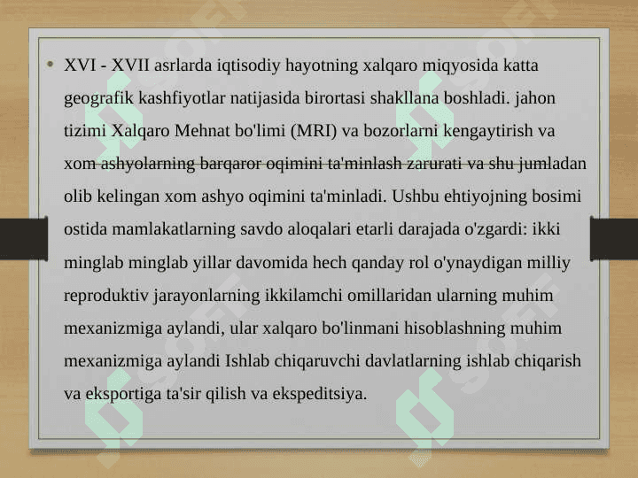 Xalqaro iqtisodiy munosabatlar, uning shakllari va tartibga solinishi 4
