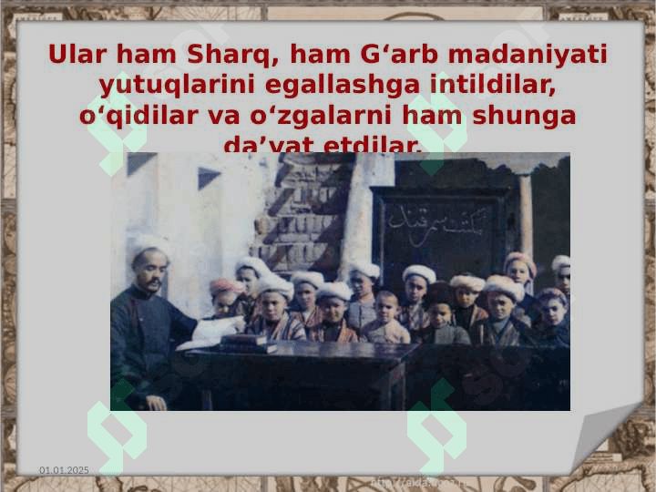Jadidlarning dasturiy maqsad va vazifalari 4