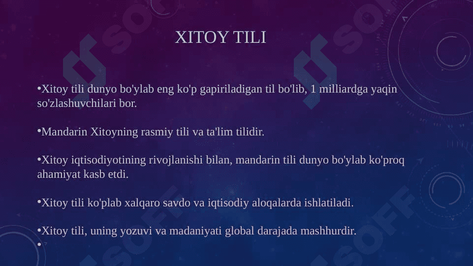 Xalqaro tillar 6
