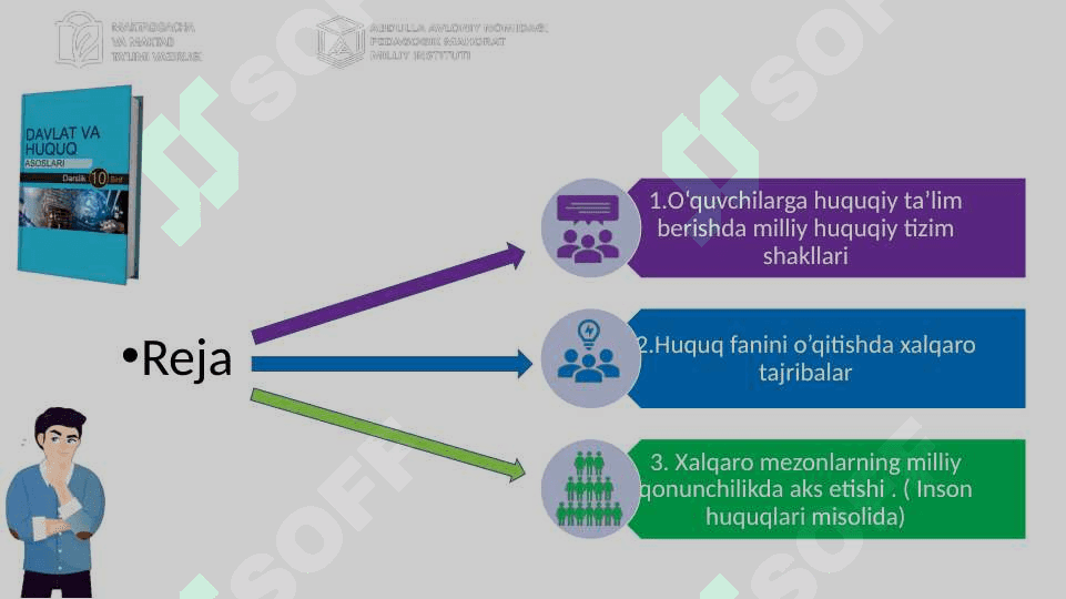 O`quvchilarga huquqiy ta`lim berishda milliy va xalqaro huquq sohalarini o`qitishning zamonaviy tendensiyalari 2