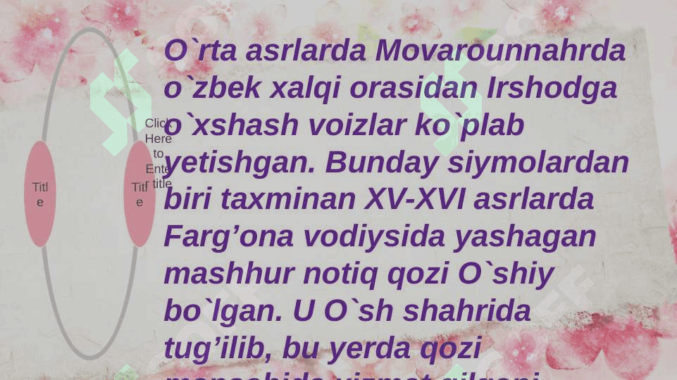 Markaziy Osiyoda oʻrta asrlarda voizlik sanʼati 4