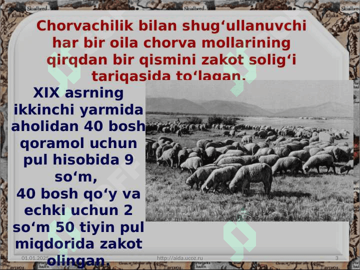 Qoraqalpoqlarda soliq va majburiyatlar. Xalq qo‘zg‘olonlari 3