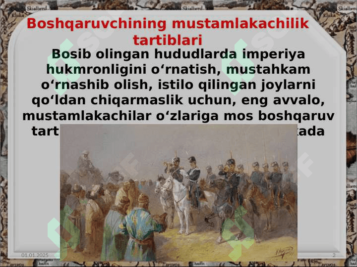 Turkiston general-gubernatorligining siyosiy-ma’muriy boshqaruv tizimi 2