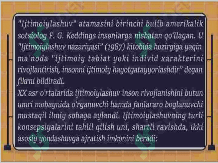 Ijtimoiylashuv ijtimoiy pedagogik jarayon 3