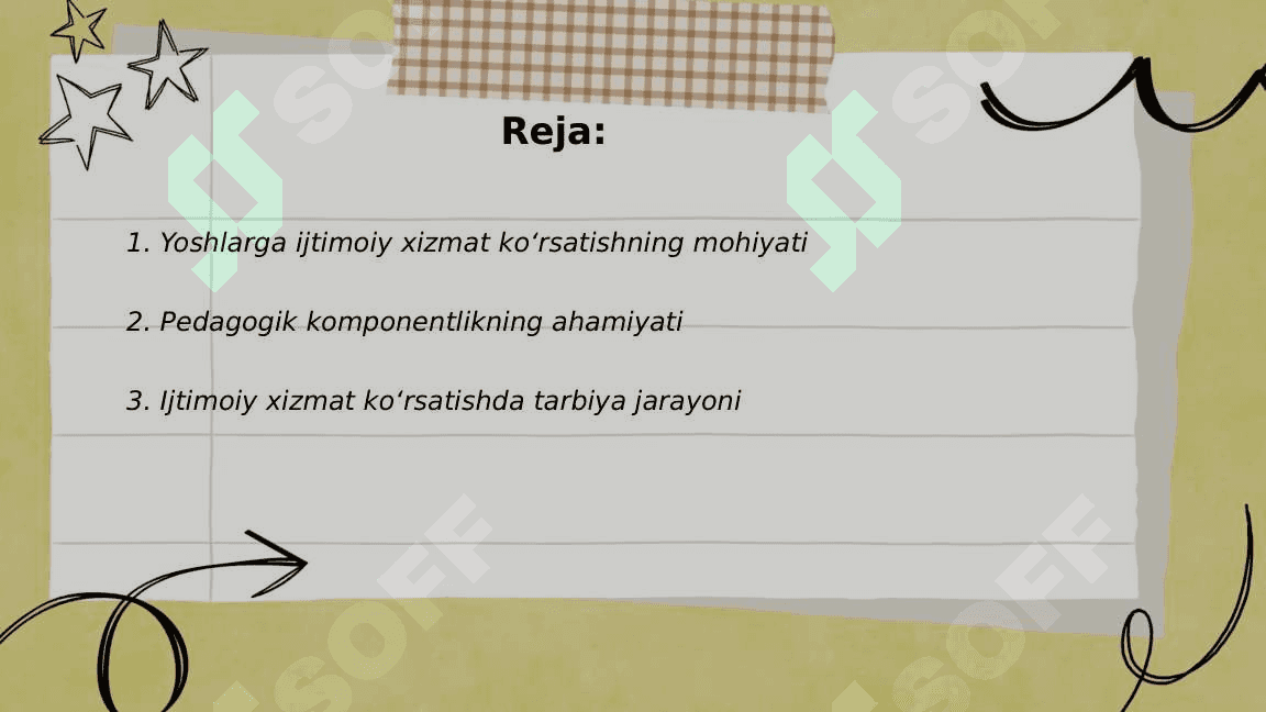 Yoshlarga ijtimoiy xizmat koʻrsatish faoliyatining pedagogik komponentligi 2
