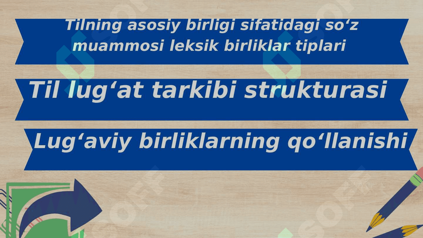 TURK TILI LEKSIKOLOGIYADI 3