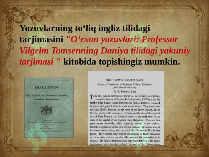 Turkiy Tun yozuvlari va tiplari 7