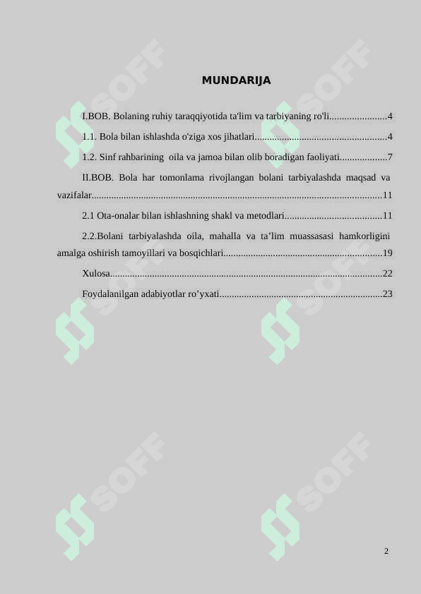 Maktabgacha ta'lim muassasalarida bolaga ta'lim tarbiya berishda individual yondashuv shakllari 2
