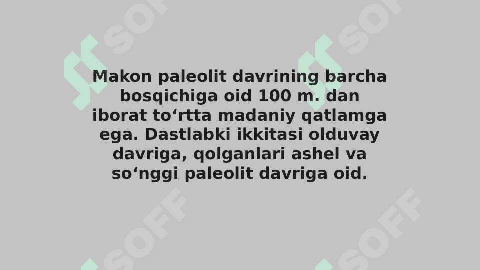 Olduvay davri madaniyati 6
