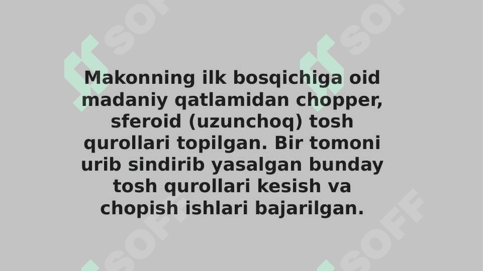 Olduvay davri madaniyati 7