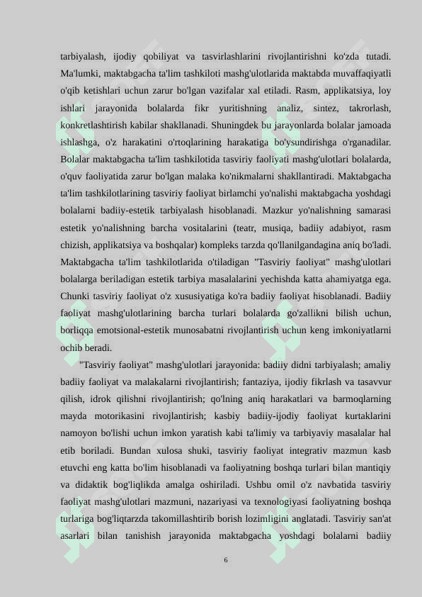 Maktabgacha ta'lim tashkilotida monitoring tizimi tashkil etish 6