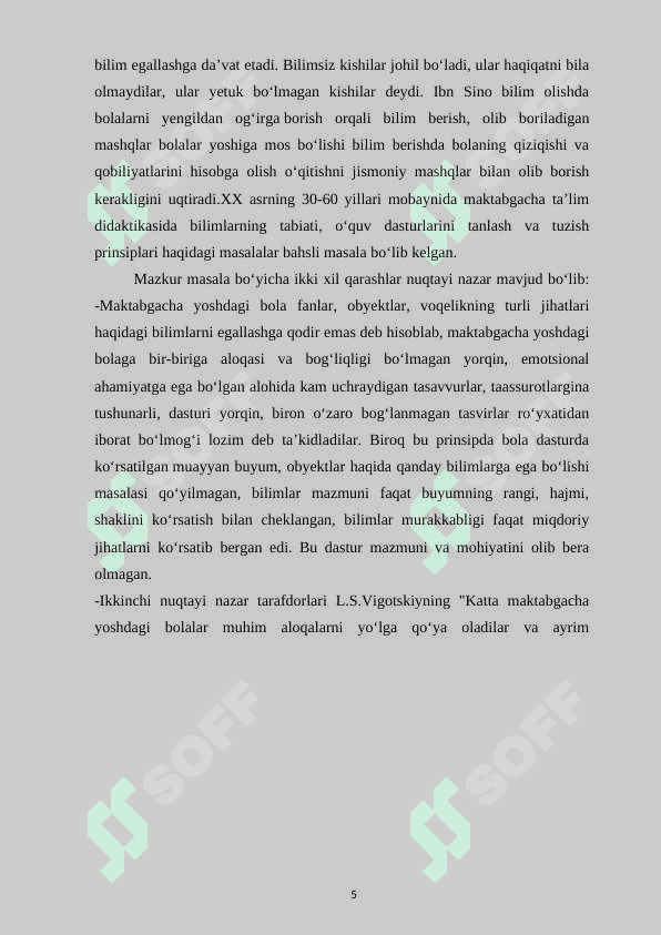 Maktabgacha ta’lim tarixi 5