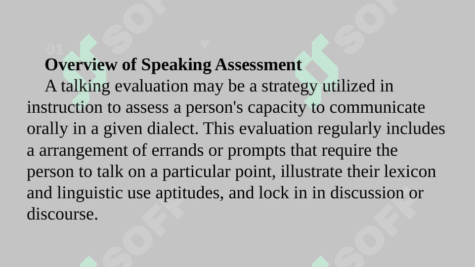 Assesment in teaching speaking 3
