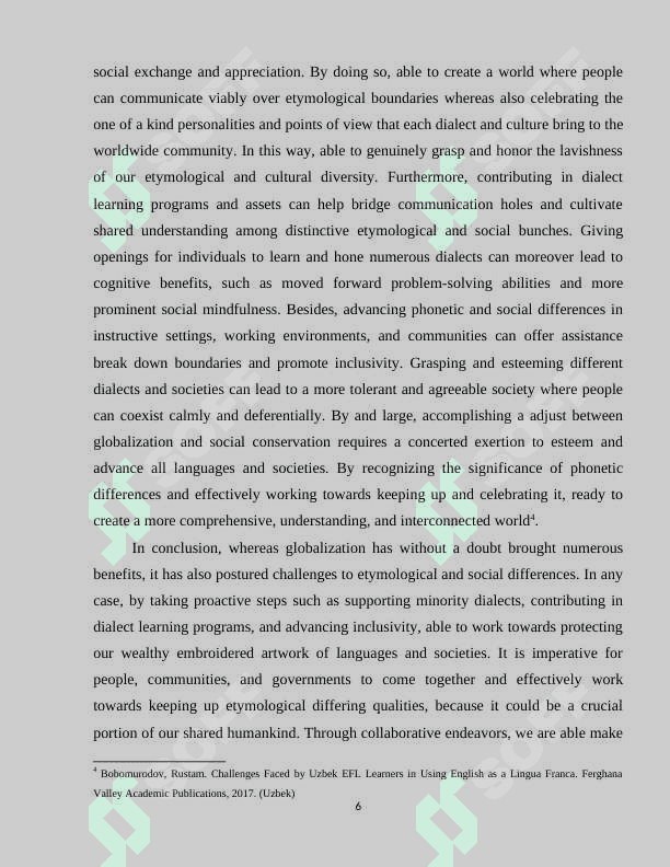 ENGLISH AS THE LINGUA FRANCA IN TEACHING SPEAKING 6