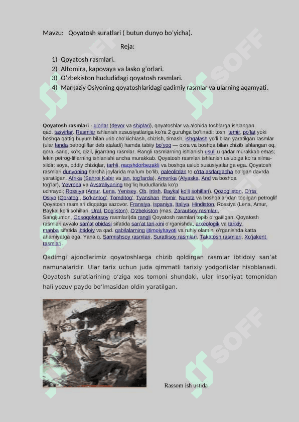 Qoyatosh suratlari ( butun dunyo bo’yicha) 2