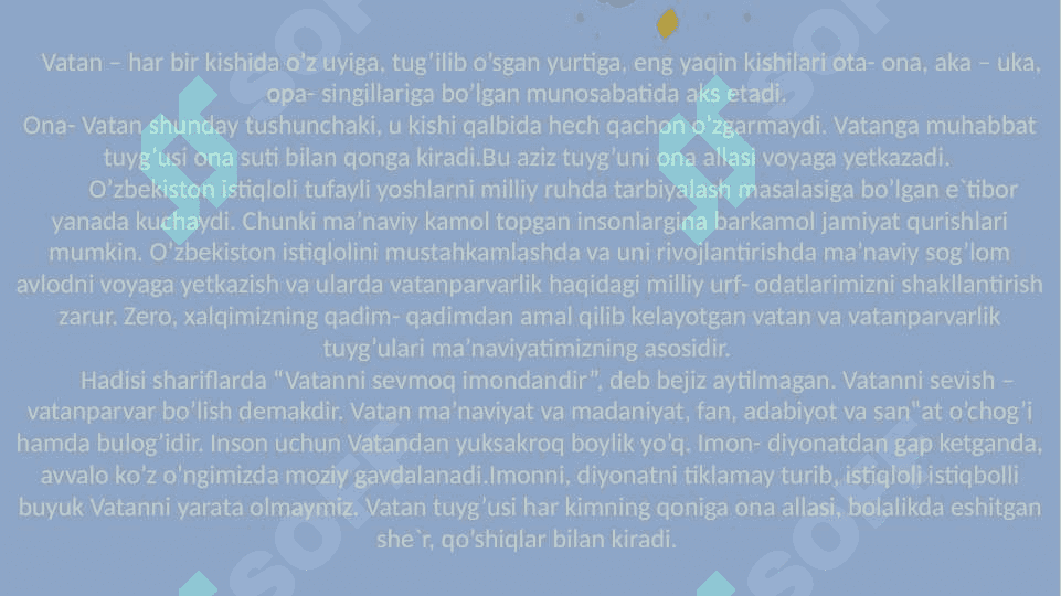 Bolalarni vatanparvarlik ruhida tarbiyalashda maktabgacha  ta’lim tashkilotining o'rni 3