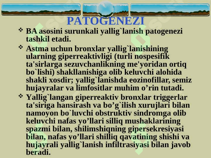 BRONXIAL ASTMA 6