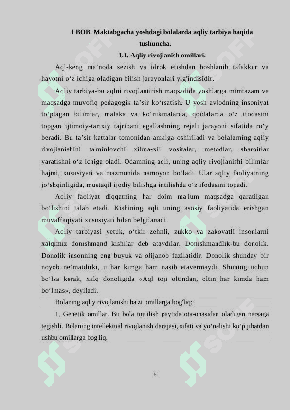 Maktabgacha yoshdagi bolalarda aqliy tarbiya haqida tushuncha 5