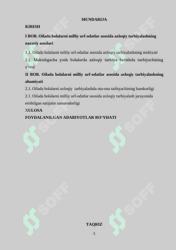Oilada bolalarni milliy urf-odatlar asosida axloqiy tarbiyalash 2