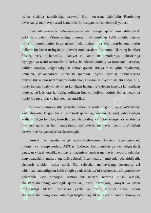 Insonning ma’naviy rivojlanishida axloqning ahamiyati 6