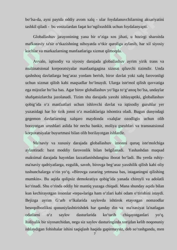 Global ma’naviy-axloqiy inqiroz va uning oqibatlari 6