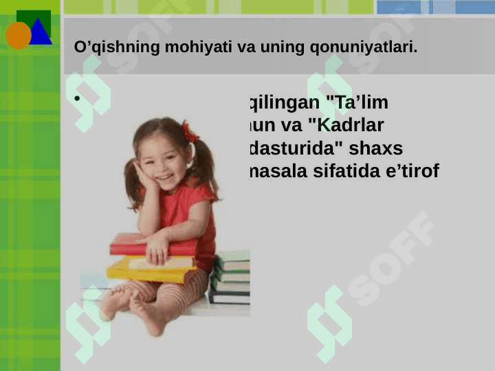 Ta'lim psixologiyasi 2