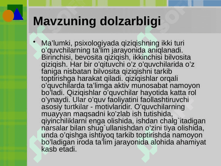 Ta'lim psixologiyasi 3