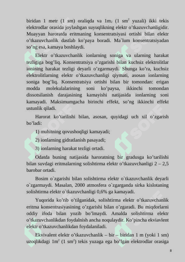 Konduktometrik titrlash 8