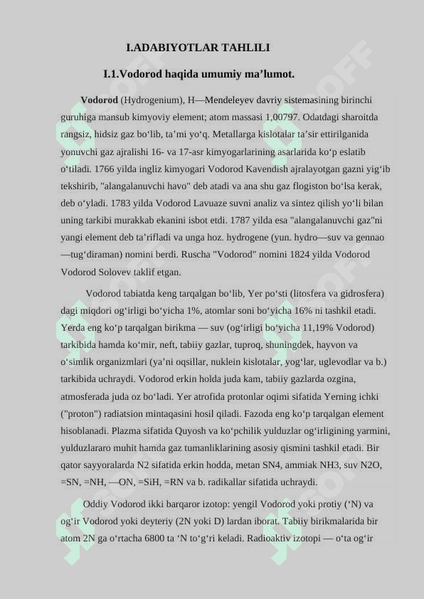 Konsentrlangan vodorod sulfid gazidan oltingugurt olish jarayoni. 4