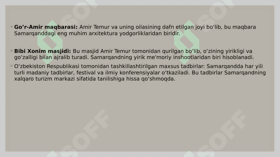 Samarqand turistik mintaqasi rivojlanishi 4