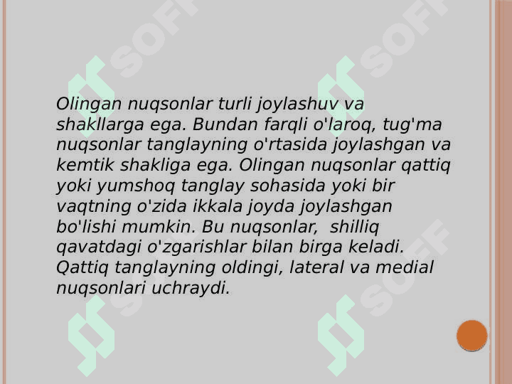 Qattiq va yumshoq tanglay nuqsonlarida            to'liq olib qo'yiluvchi protezlar 4