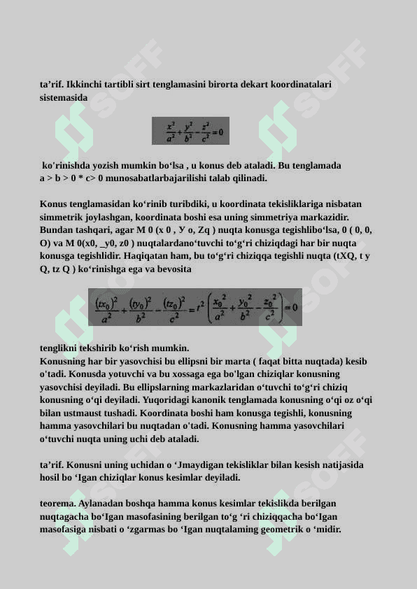 Analitik geometriya 4