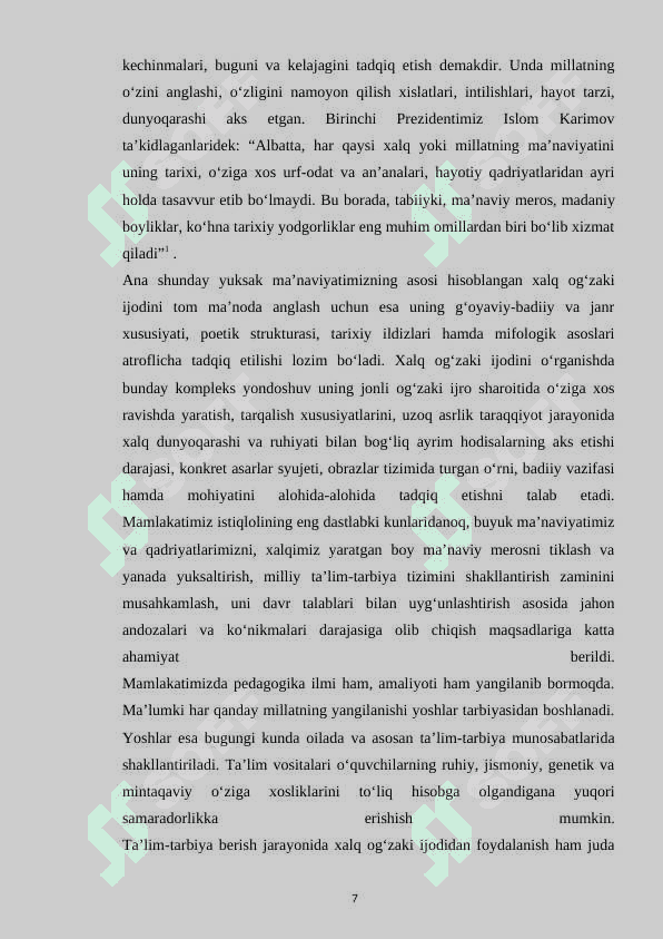 Xalq og’zaki ijodi orqali bolalarda mehnatsevarlik hislatlarini tarbiyalash 7
