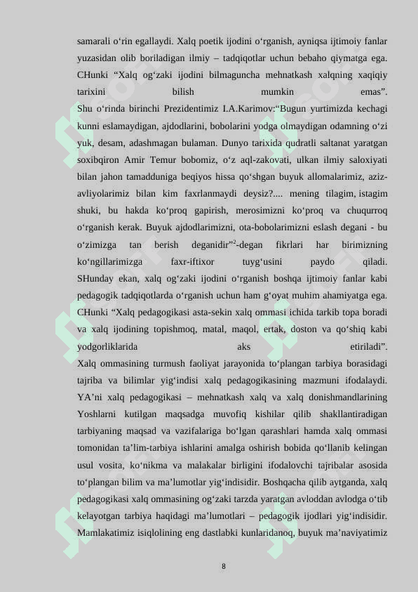 Xalq og’zaki ijodi orqali bolalarda mehnatsevarlik hislatlarini tarbiyalash 8