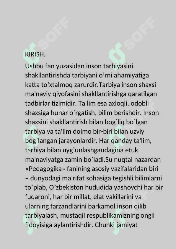 Amir Temurning odob axloq to'g'risidagi o'g'itlari 3