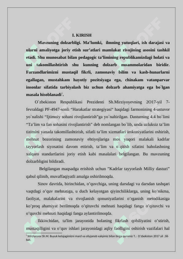 Xulq-atvor normalarini rag’batlantirish va motivatsiyalash metodlaridan foydalanishning o’ziga xosliklari 2