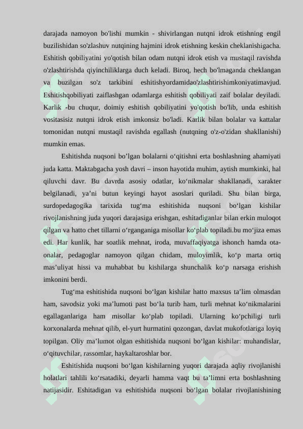 Eshitishda nuqsoni bo'lgan bolalarni psixologik-pedagogik o'rganish 2
