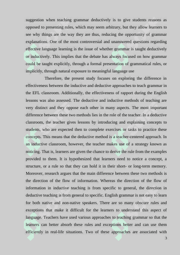 Going from inductive teaching to deduction in EFL teaching 3