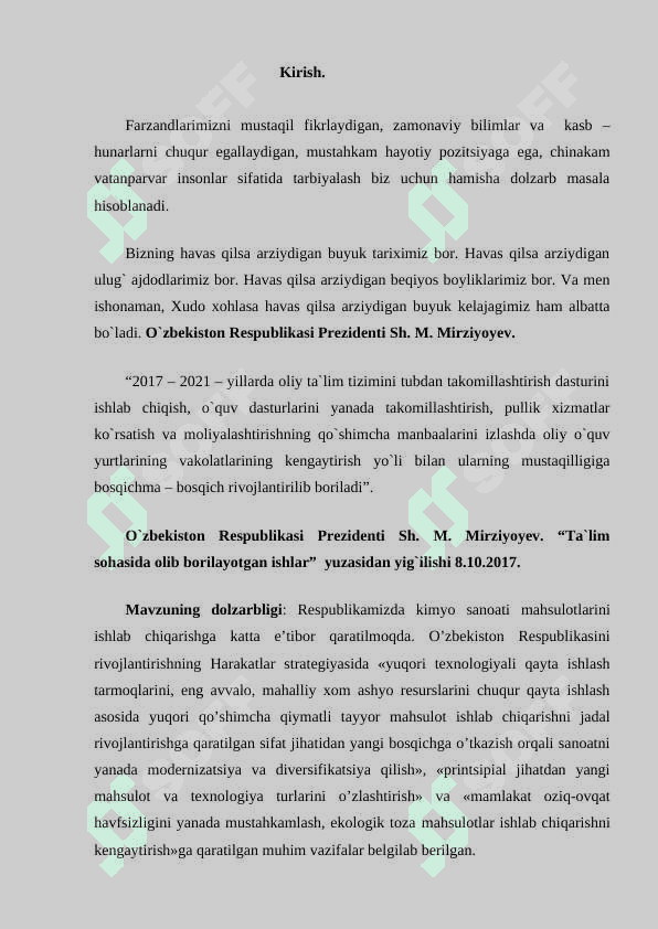 Neft va neft mahsulotlari chiqindilari asosidagi sintezlar 2