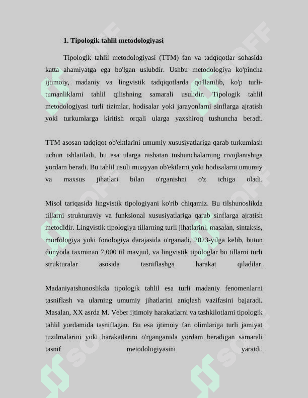 Dinlarni tadqiq etish metodologiyasi: tipologik,qiyosiy tarkibiy funksional,genetik tahlil.qiyosiy dinshunoslikning metodlari 2