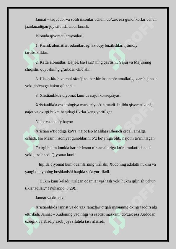 Eshatologiyaning mohiyati: qiyomat va oxirat dunyosi 7