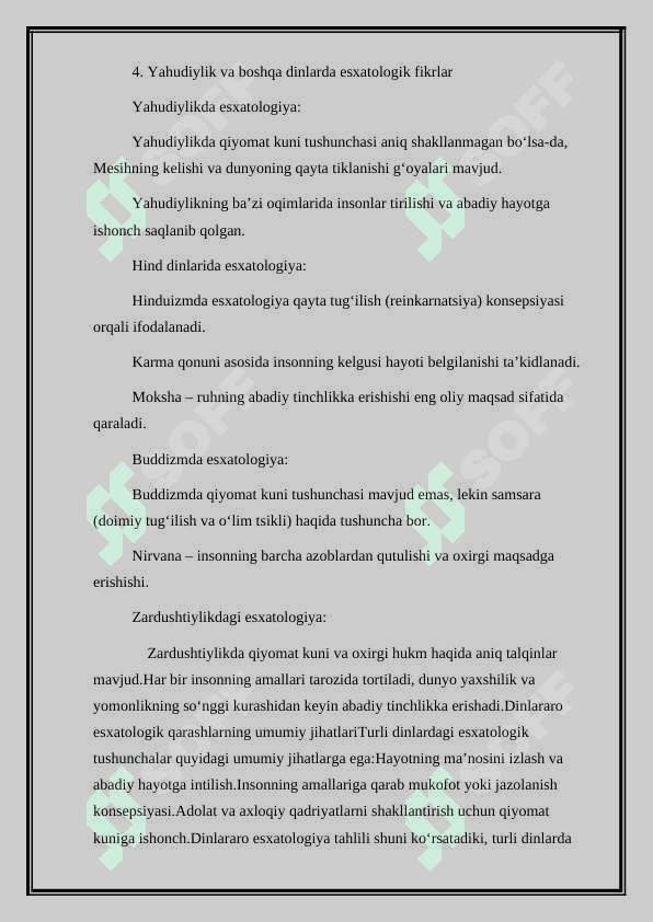Eshatologiyaning mohiyati: qiyomat va oxirat dunyosi 8