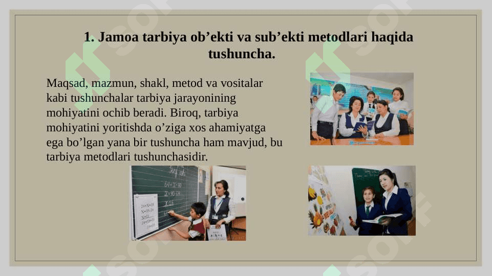 Jamoa tarbiya ob'ekti va sub'ekti sifatida 3