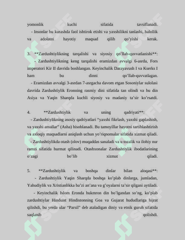 Zardushtiylikning diniy iverarxiyasi 4
