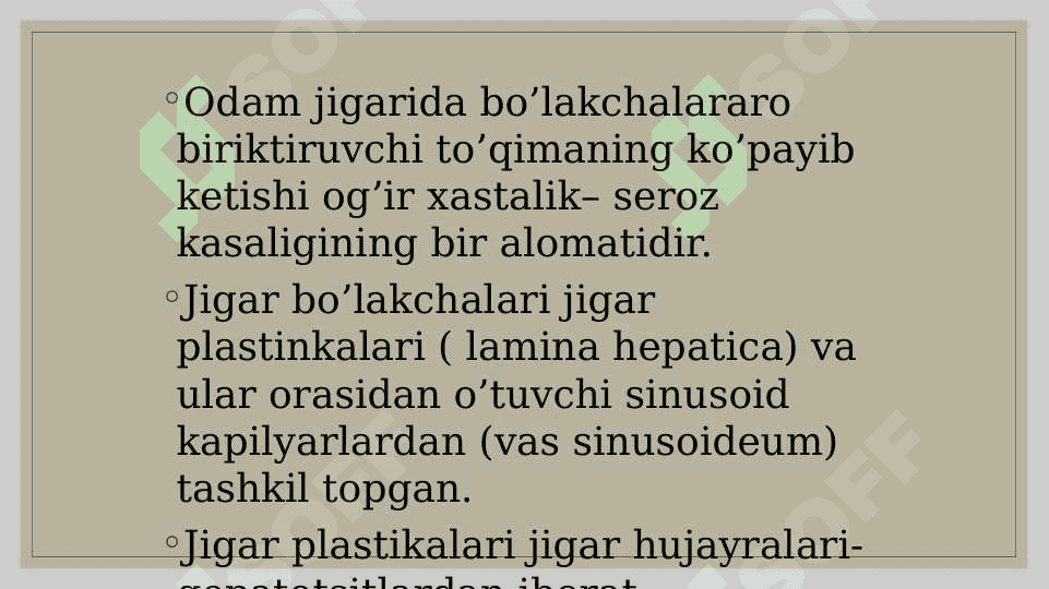 Jigar gistalogiyasi 3